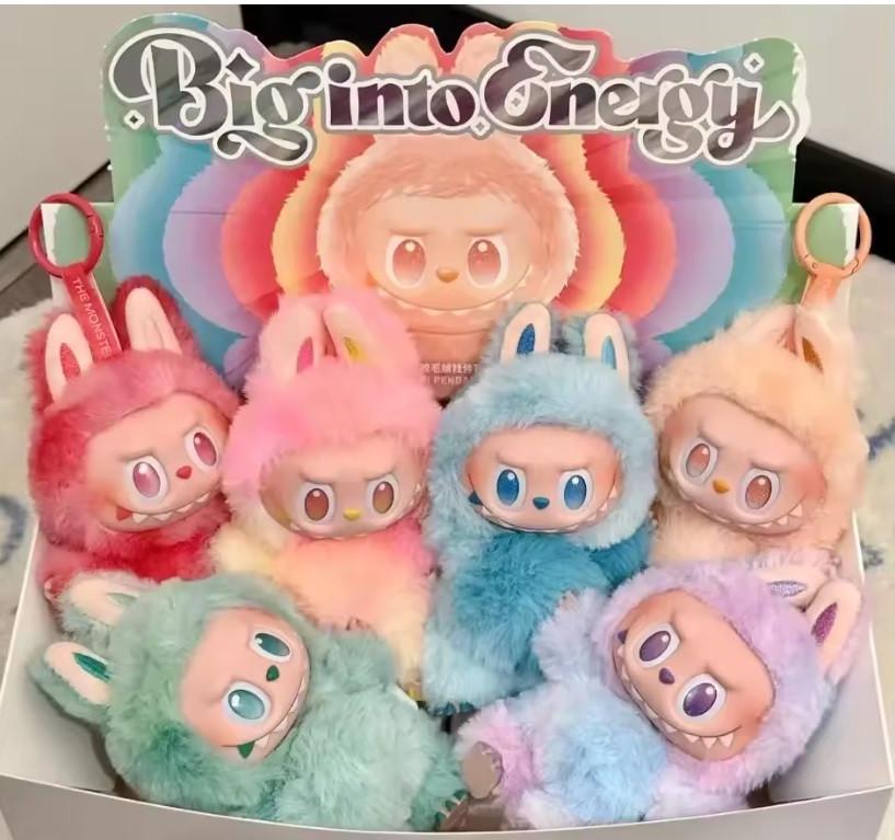 Мягкая игрушка Лабубу Labubu Big into Energy series v3 брелок 3 сезон - фото 5 Мягкая игрушка Лабубу Labubu Big into Energy series v3 брелок 3 сезон - фото 5