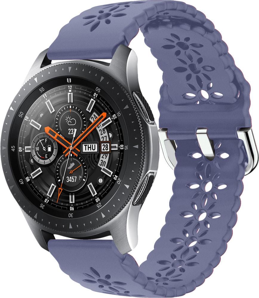 Ремінець Trase для Galaxy Watch 42 мм Gray Blue (28856-6D)