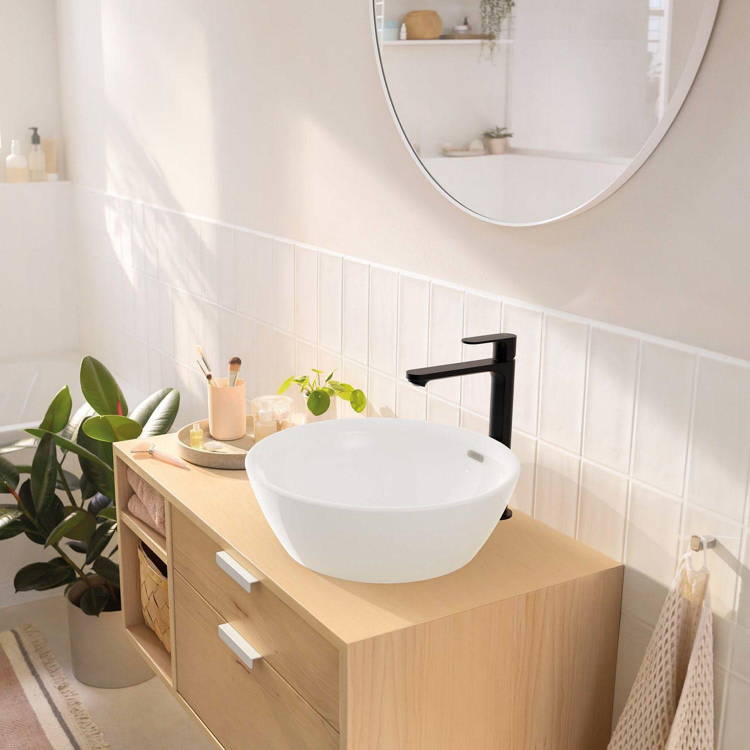 ᐉ Змішувач для умивальника Hansgrohe Rebris S CoolStart EcoSmart+ ...