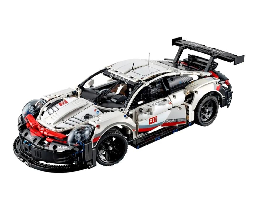 Конструктор Technic Porsche 911 1580 деталей Білий