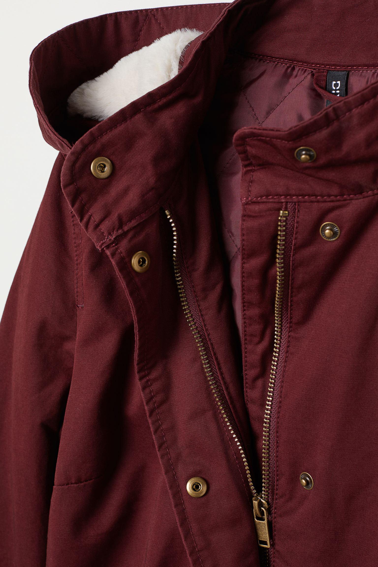 Парка H&M р. 32 Бордовий (2212640807) - фото 2