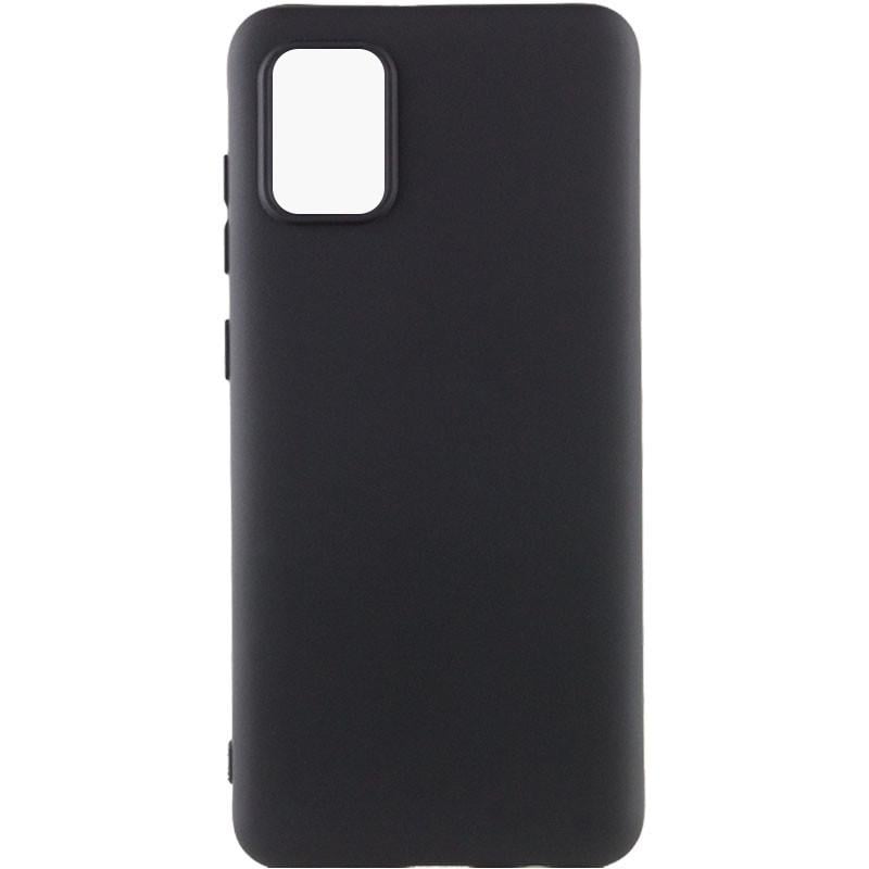 Противоударный чехол Silicone Cover Lakshmi Full Camera (AA) для Samsung Galaxy A71 Black