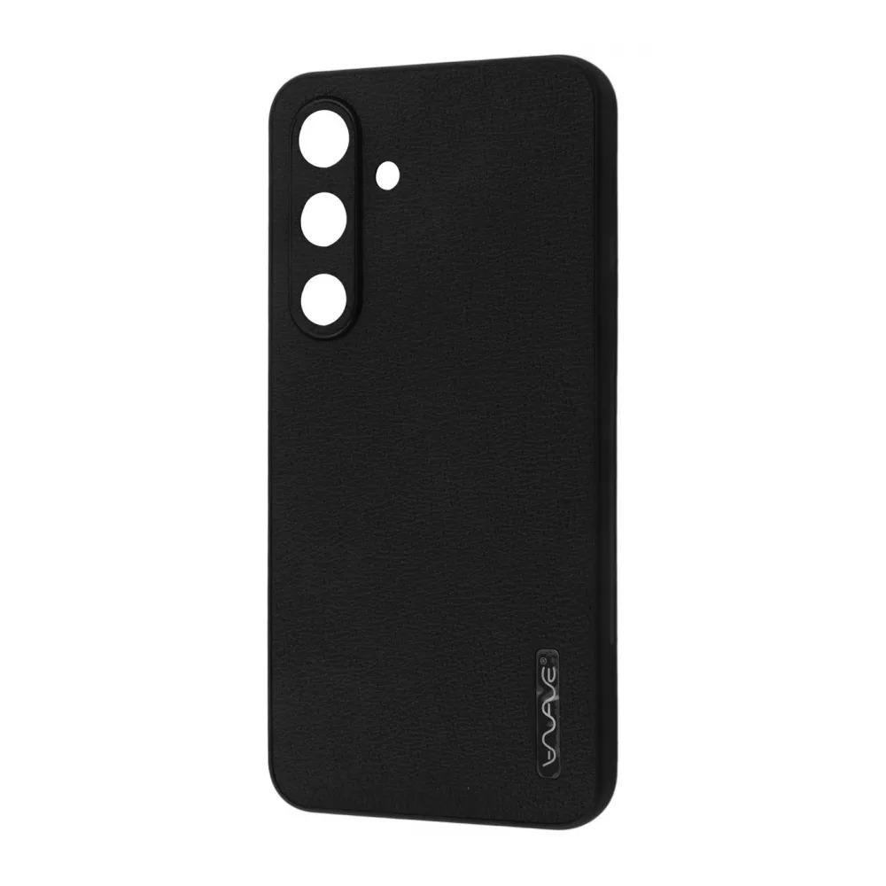 Чехол для телефона WAVE Leather Case Samsung Galaxy S24 Black