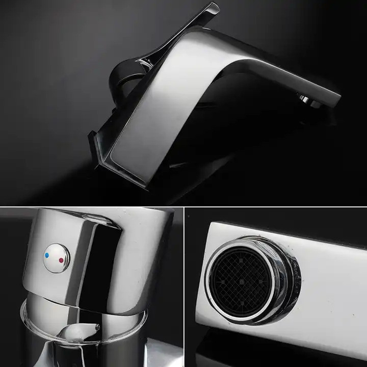 Змішувач для раковини з боковою ручкою звивистий (482019331) - фото 6 Змішувач для раковини з боковою ручкою звивистий (482019331) - фото 6