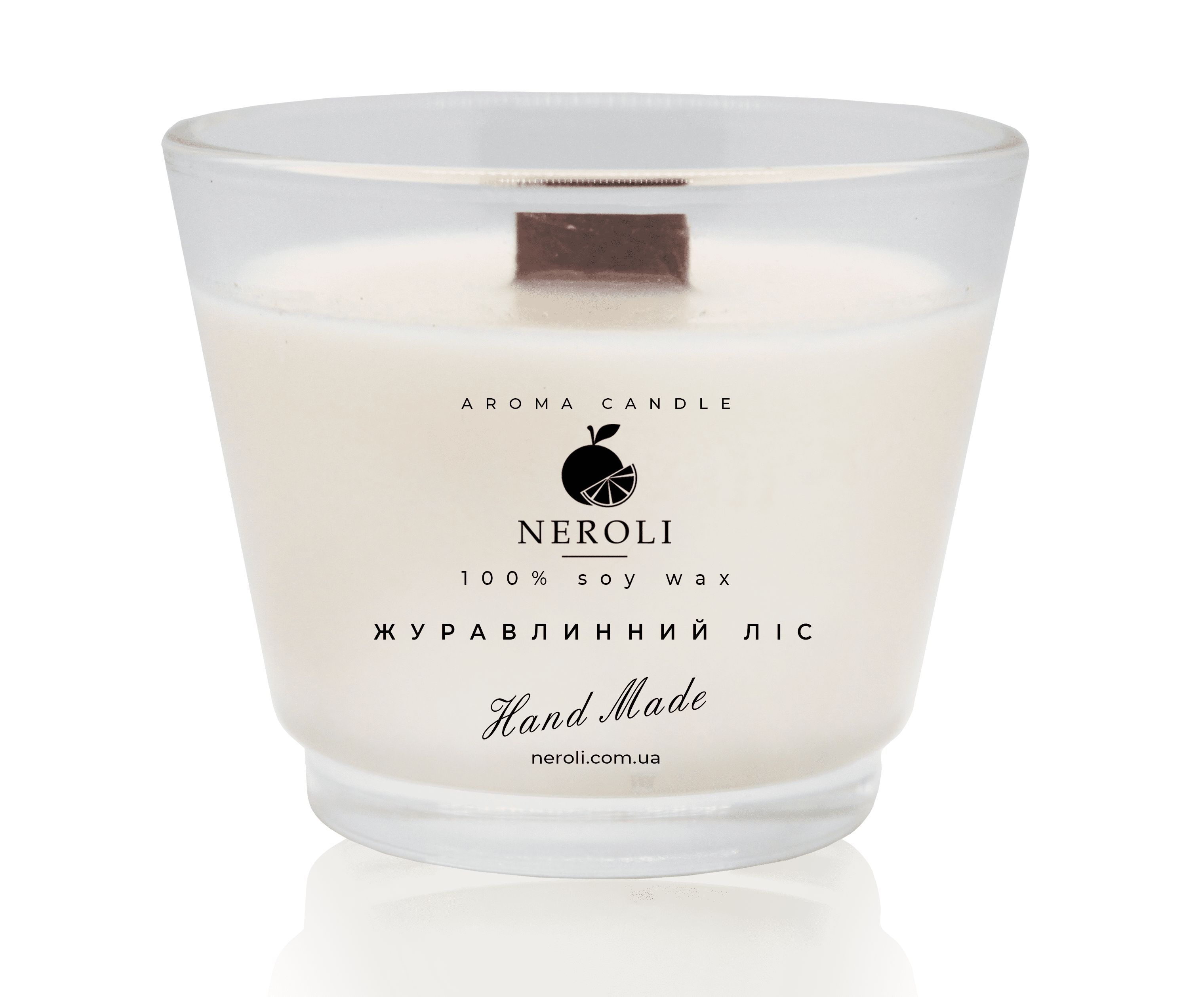 Аромасвеча соевая NEROLI Клюквенный Лес Crystal Grace 100 мл Аромасвеча соевая NEROLI Клюквенный Лес Crystal Grace 100 мл
