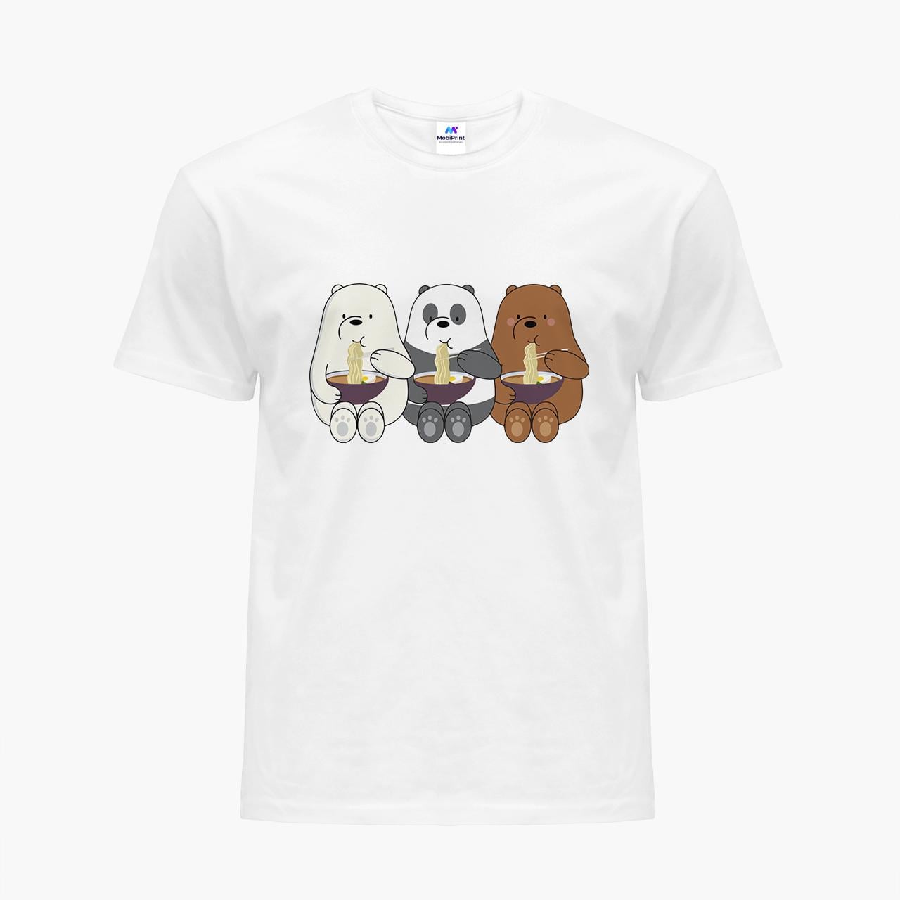 Футболка детская We Bare Bears Белый (9224-2897-2)