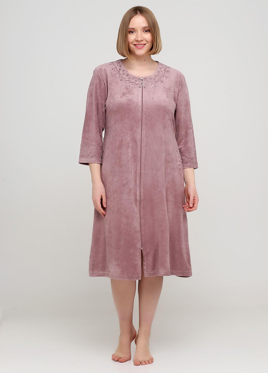 Халат женский Romeo Life 5XL Пудровый (3626-23) Халат женский Romeo Life 5XL Пудровый (3626-23)