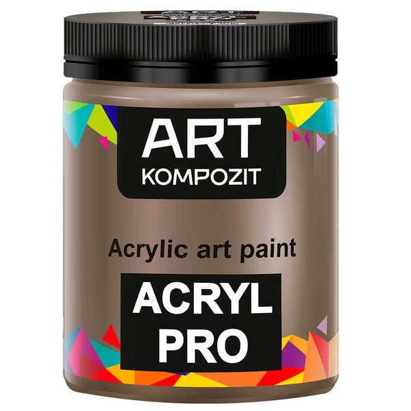 Акрилова фарба ART Kompozit 507 430 мл Сірий теплий (KT507) - фото 1 Акрилова фарба ART Kompozit 507 430 мл Сірий теплий (KT507) - фото 1