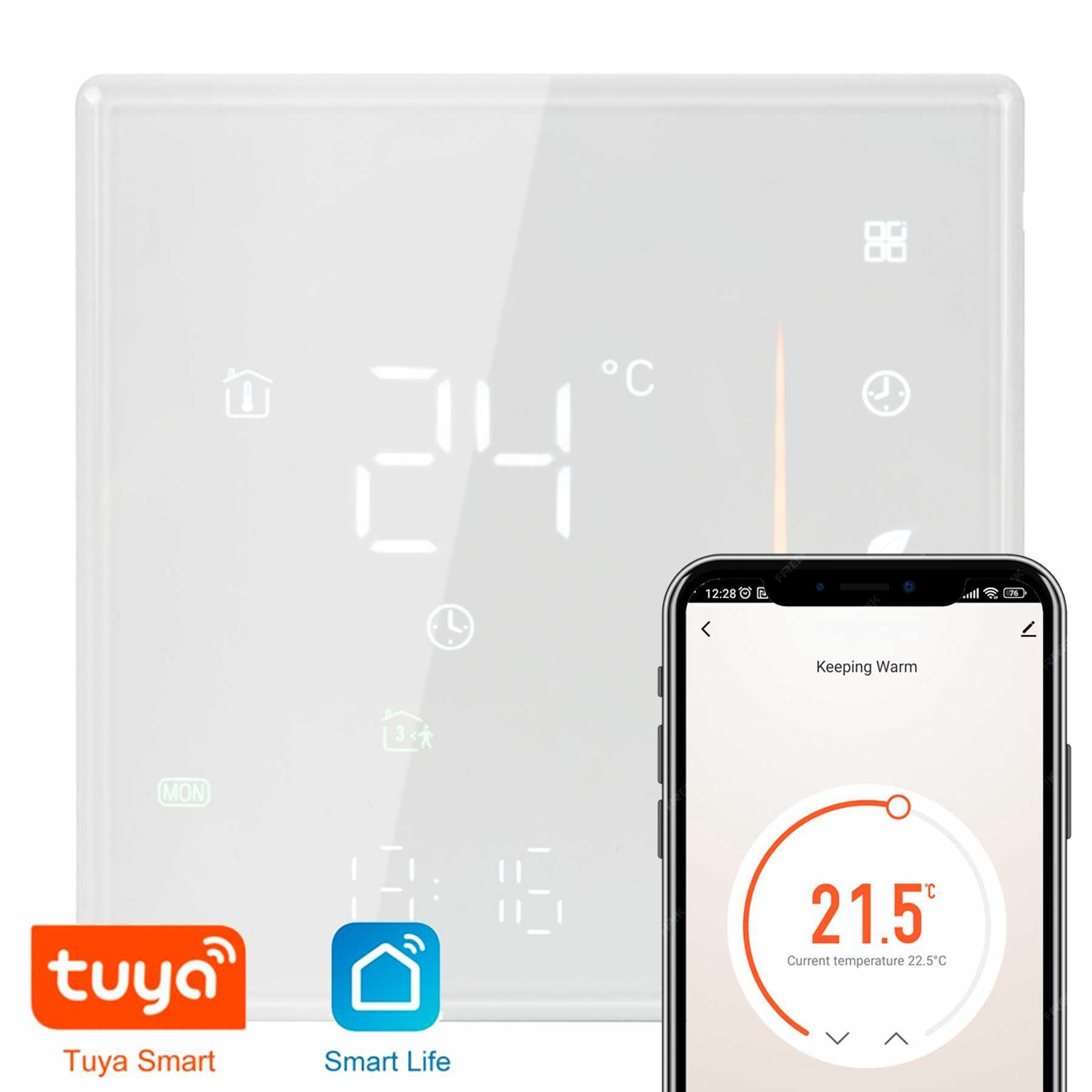 Теплый пол Grand Lane 12,4 м2/1800 Вт/100 м нагревательный кабель glc180100k5 под плитку 18 Вт/м и WiFi сенсорный терморегулятор Белый - фото 2 Теплый пол Grand Lane 12,4 м2/1800 Вт/100 м нагревательный кабель glc180100k5 под плитку 18 Вт/м и WiFi сенсорный терморегулятор Белый - фото 2