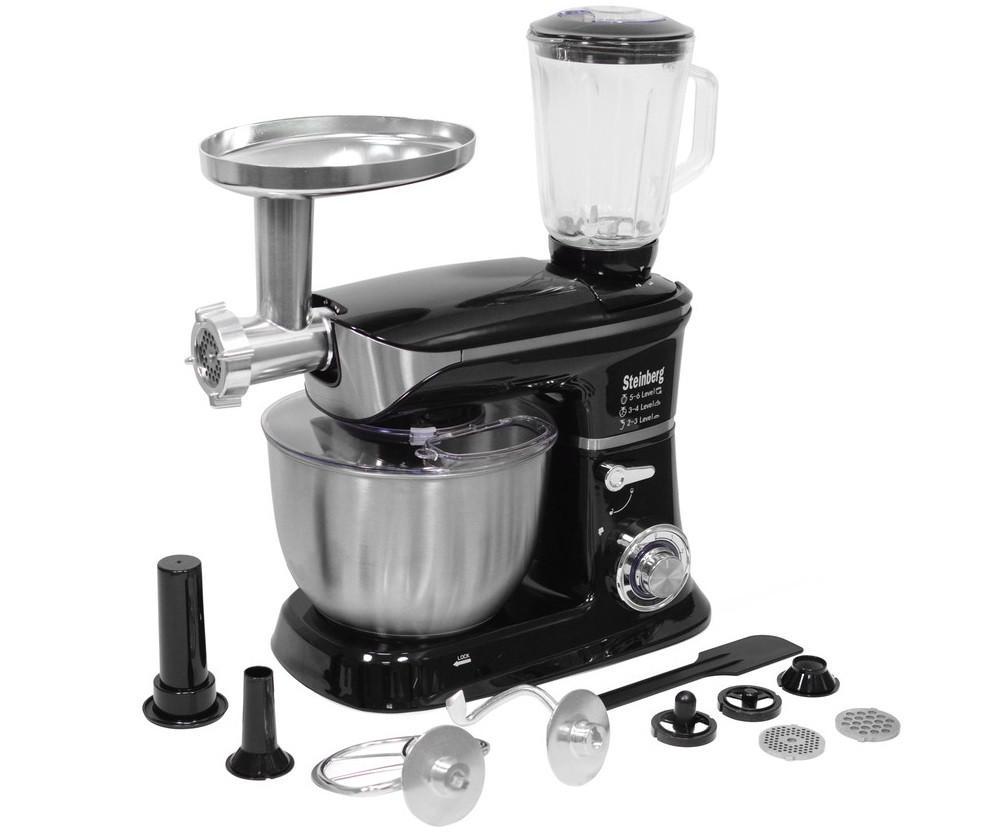 Кухонный комбайн Steinberg 700SB Multifunction 3в1 тестомисс/мясорубка/блендер 5000W