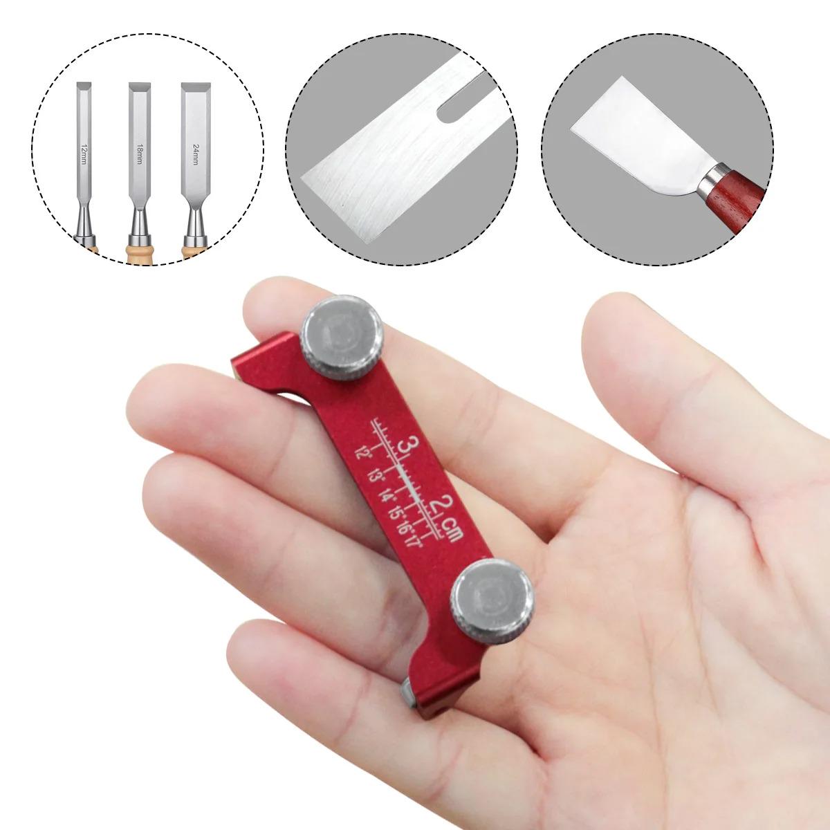 Шаблон регулируемый для заточки стамесок/зубил/лезвий рубанка (334261) - фото 7