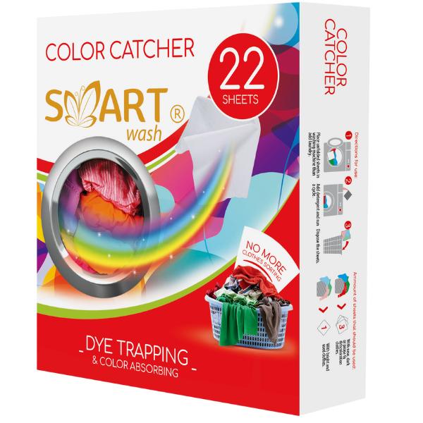 Серветки для прання кольорових речей Smart Color 22 шт. (13311244)