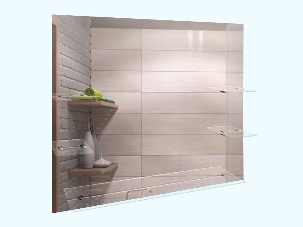 Зеркало навесное Tobi Sho FG-69 прямоугольное с полками 800х687х120 (11413085) Зеркало навесное Tobi Sho FG-69 прямоугольное с полками 800х687х120 (11413085)