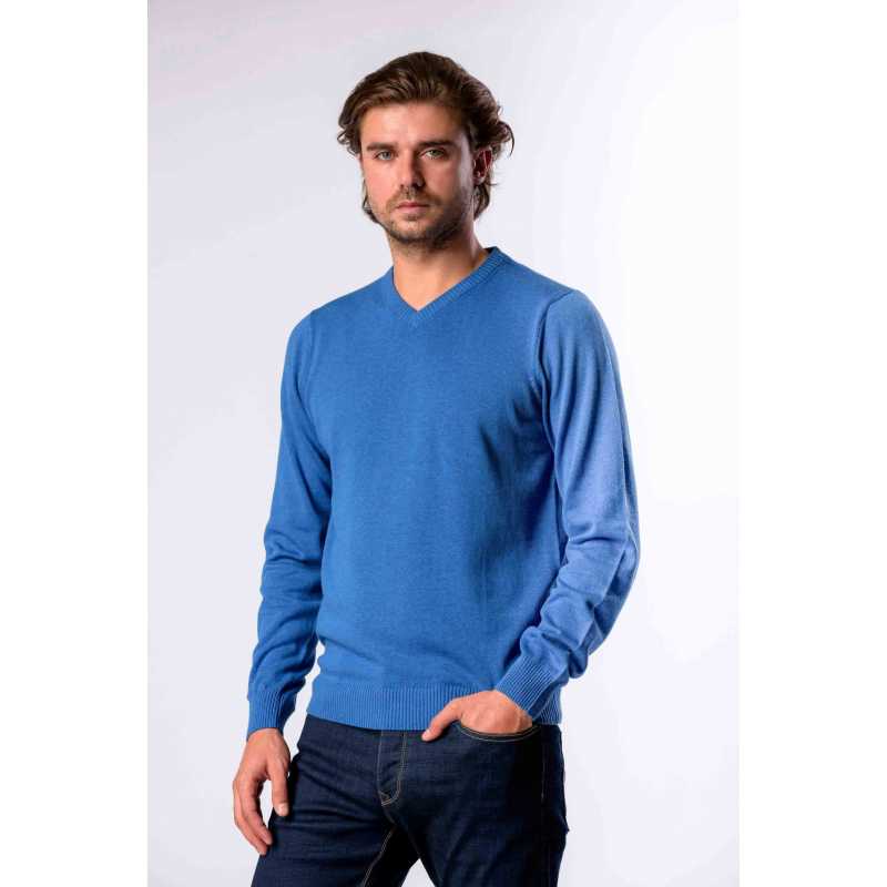 Светр чоловічий Lee cooper 10495488 XL Синій - фото 3 Светр чоловічий Lee cooper 10495488 XL Синій - фото 3