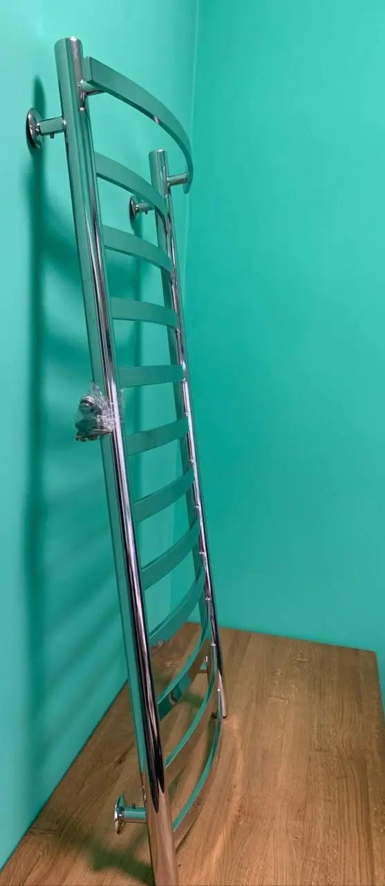 Полотенцесушитель водяной LEV Квадрос Plus П12 450/1200 Нержавеющая сталь/Хром (АТ.1.8 Квадрос-плюс) - фото 2 Полотенцесушитель водяной LEV Квадрос Plus П12 450/1200 Нержавеющая сталь/Хром (АТ.1.8 Квадрос-плюс) - фото 2