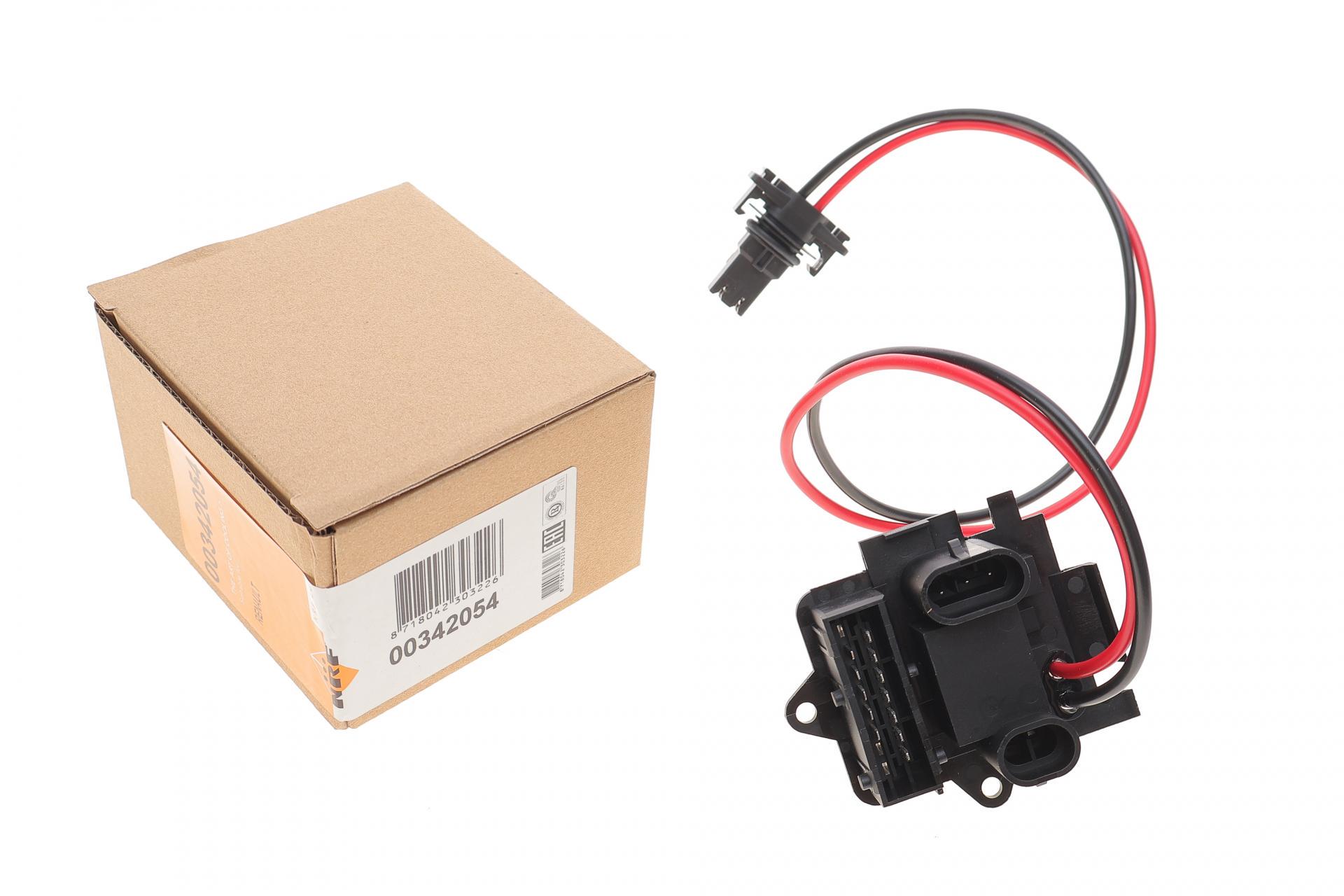 Реостат пічки Renault Trafic/Opel Vivaro 1.9D-2.5D 01 (342054 NRF)