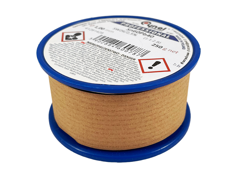 Припой оловянно-свинцовый Cynel Sn60Pb40-SW26 1 мм 250 г (8143)