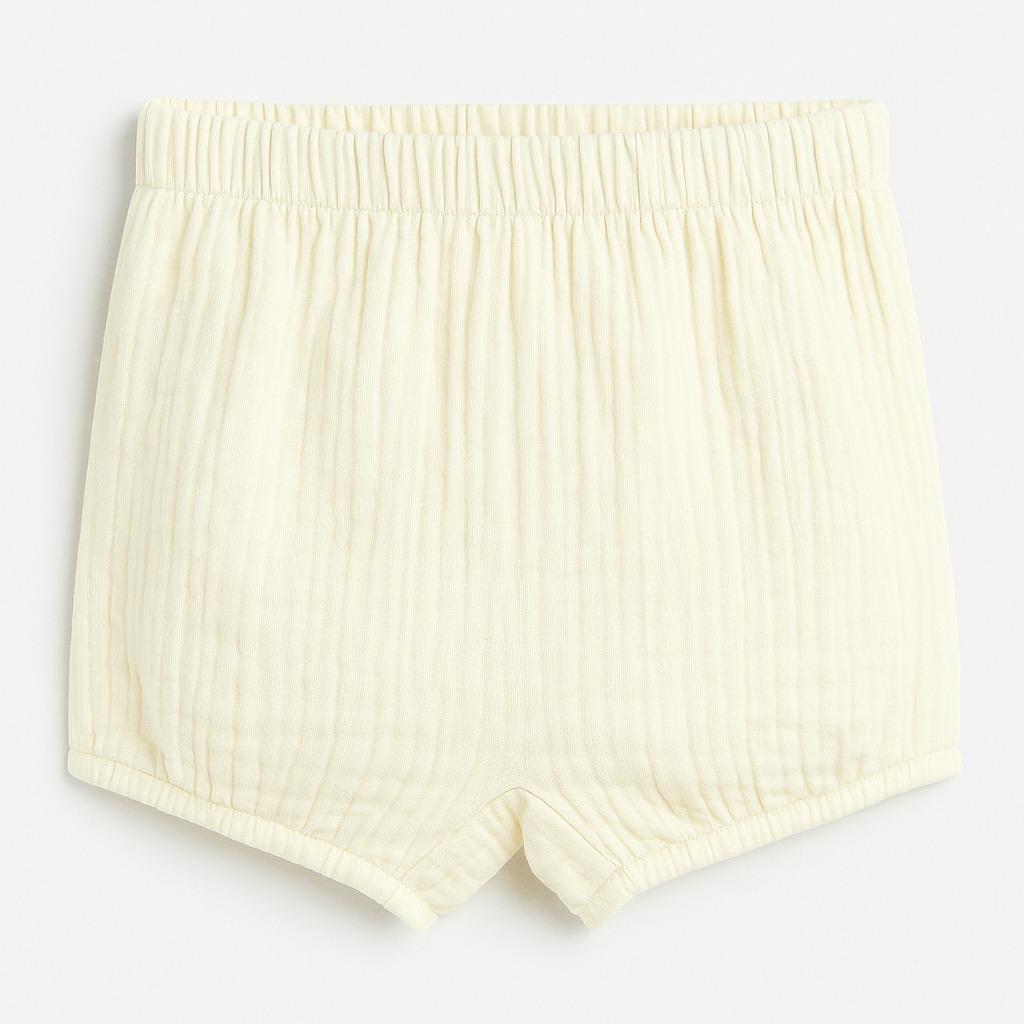 Шорты H&M 62 см Молочный (1214184) Шорты H&M 62 см Молочный (1214184)