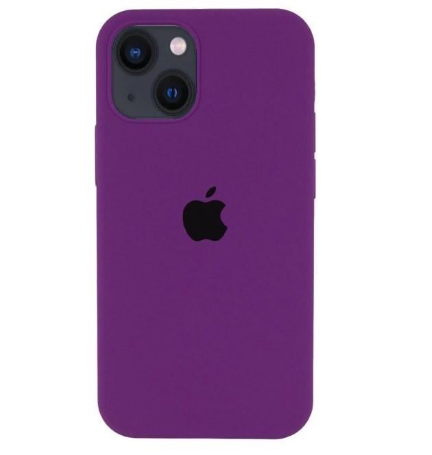 Силіконовий Чохол Накладка Silicone Case для iPhone 13 Grape