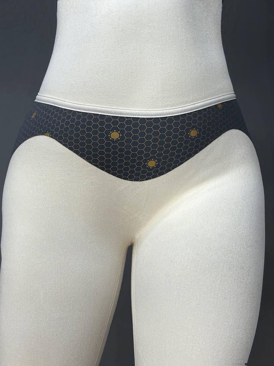 Лосини жіночі Kenalin W-30 утеплені на флісі в рубчик з пуш-ап ефектом XXS/XS Чорний (5403) - фото 9