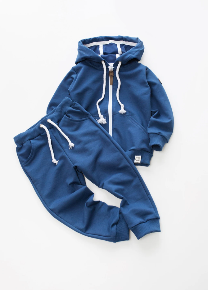 Костюм спортивный детский Little Bunny 146 см Синий (2743894195)
