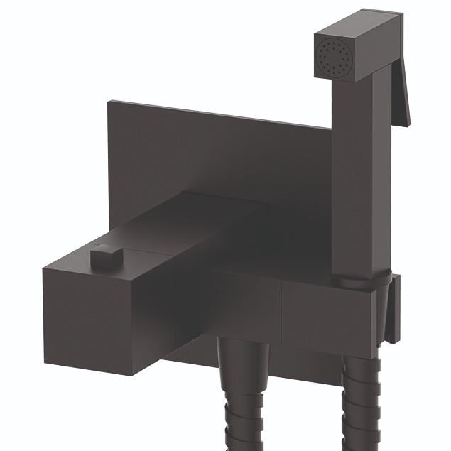 Смеситель для гигиенического душа KOER KB-24011-05 скрытый KR4735 Черный (209355)