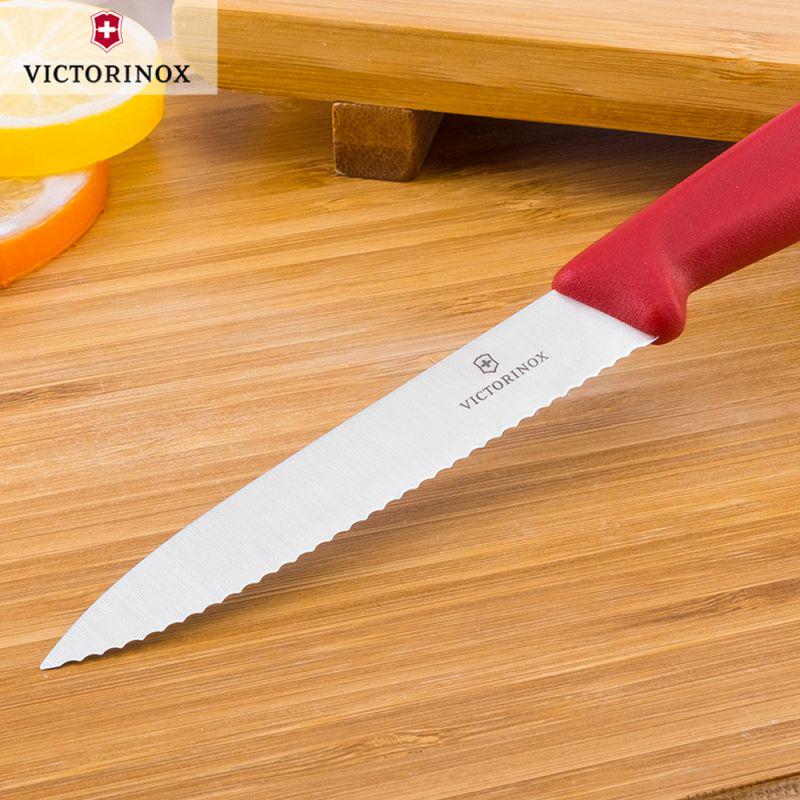 Кухонний ніж Victorinox Vx67731 Swiss Classic Paring 222 мм Червоний - фото 2