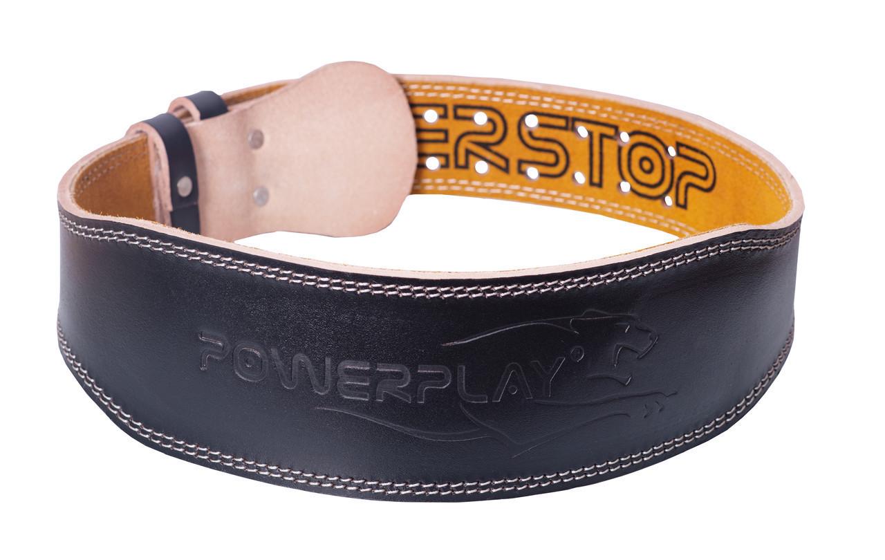 Пояс для тяжелой атлетики PowerPlay 5084 XL Черно-желтый