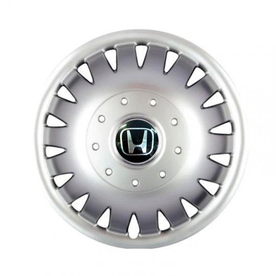 Автомобильные колпаки SKS 320 R15 с логотипом Honda 4 шт. Серебристый