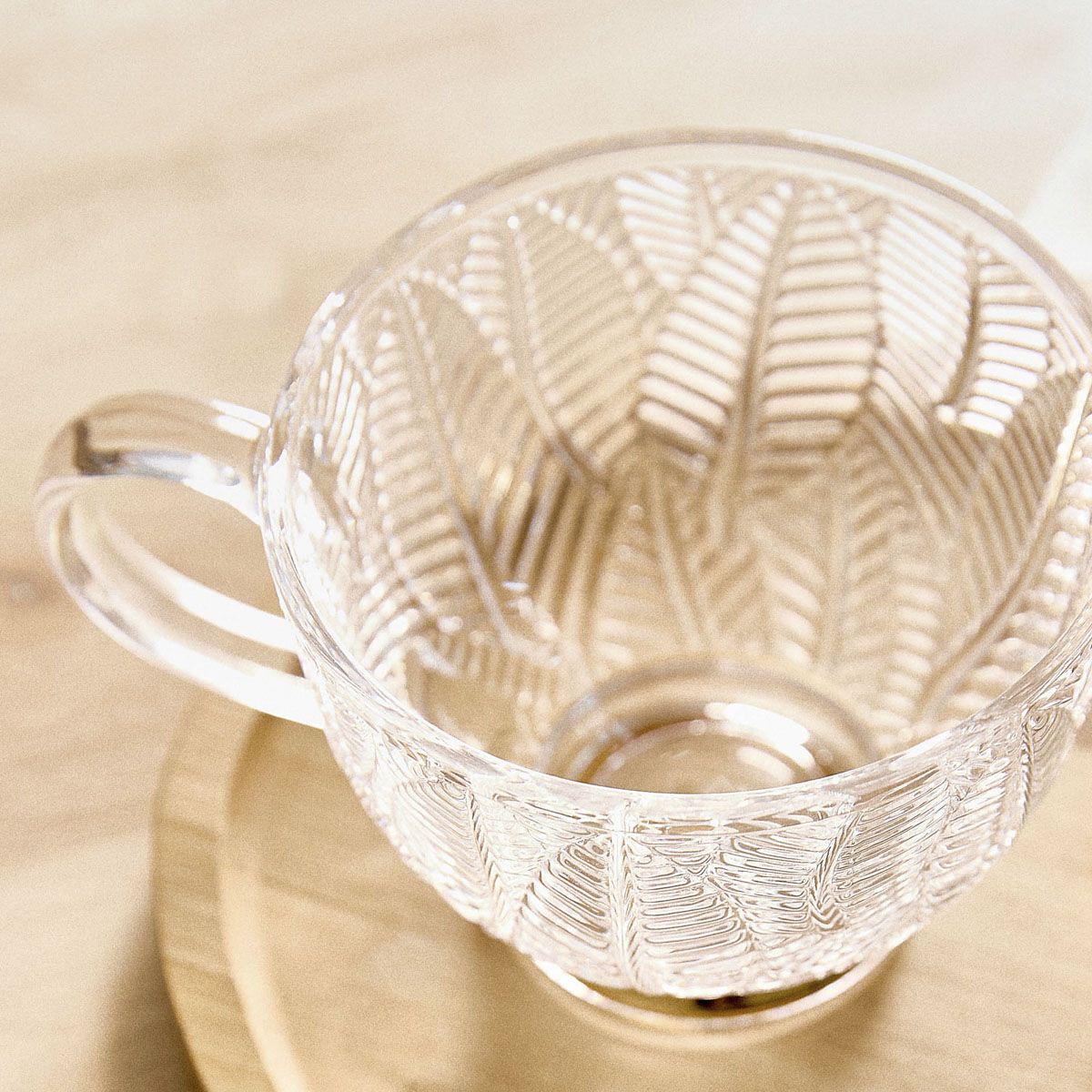 Чашка Homla BARREL 360 мл Прозрачный (224659) - фото 4 Чашка Homla BARREL 360 мл Прозрачный (224659) - фото 4