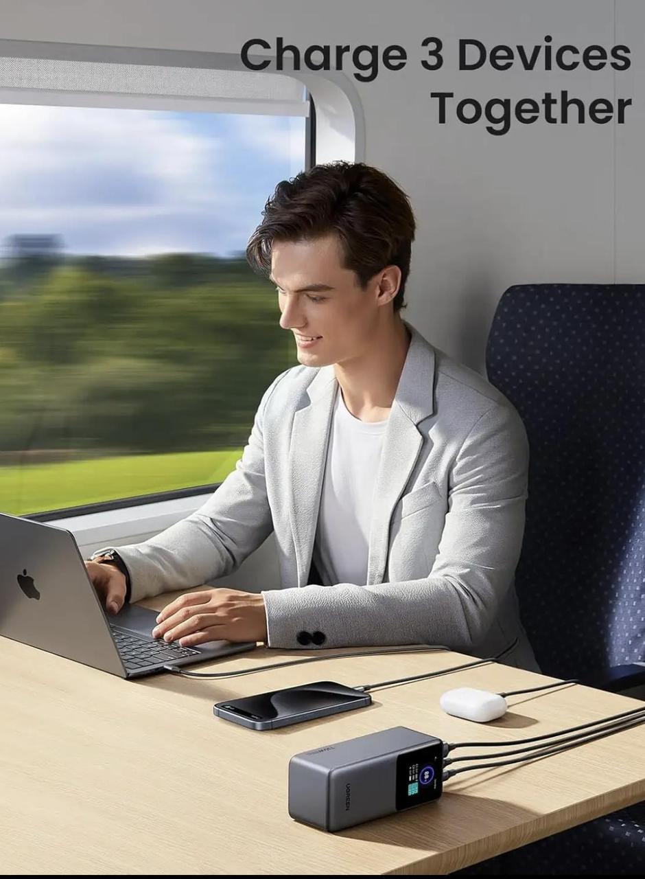 Повербанк UGREEN Nexode 20000 mAh Gray (2390696111) - фото 5