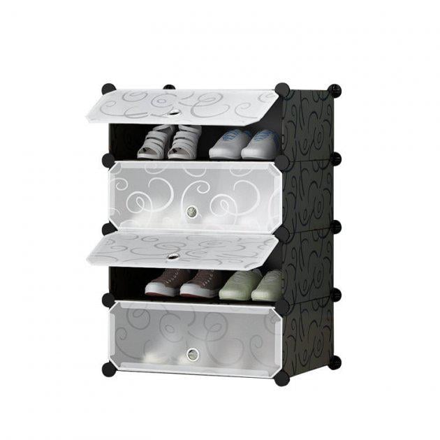 Шкаф для обуви MP A1-4 пластиковый (15934)