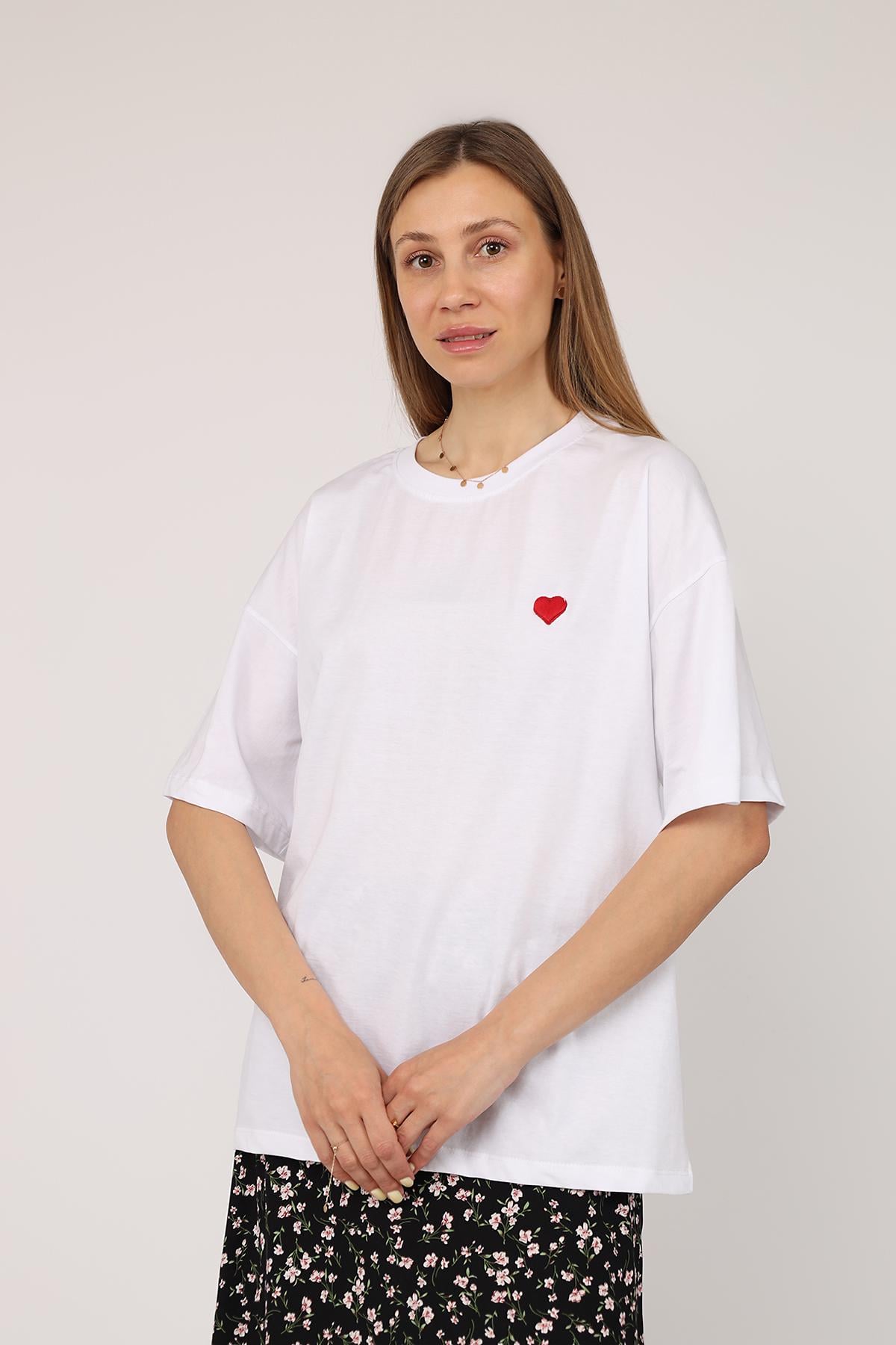 Футболка с коротким рукавом женская ЦБ-00275906 р. 48 Белый (SKT001062925) Футболка с коротким рукавом женская ЦБ-00275906 р. 48 Белый (SKT001062925)