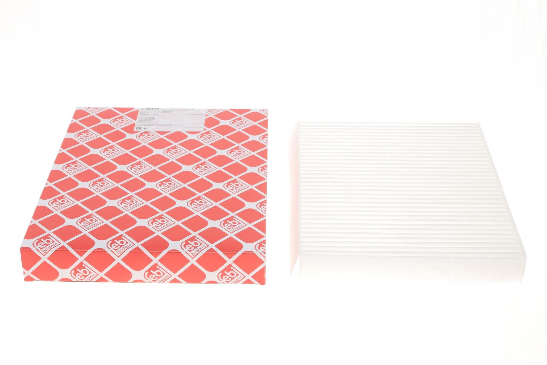 Фильтр салона FEBI BILSTEIN для Citroen Xsara Picasso 99-12- (26419)