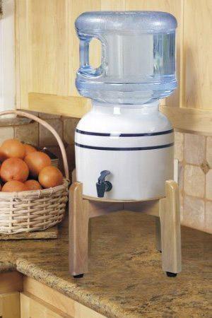 Диспенсер керамический для воды с подставкой и краником в комплекте ViO CD-01 - фото 2 Диспенсер керамический для воды с подставкой и краником в комплекте ViO CD-01 - фото 2