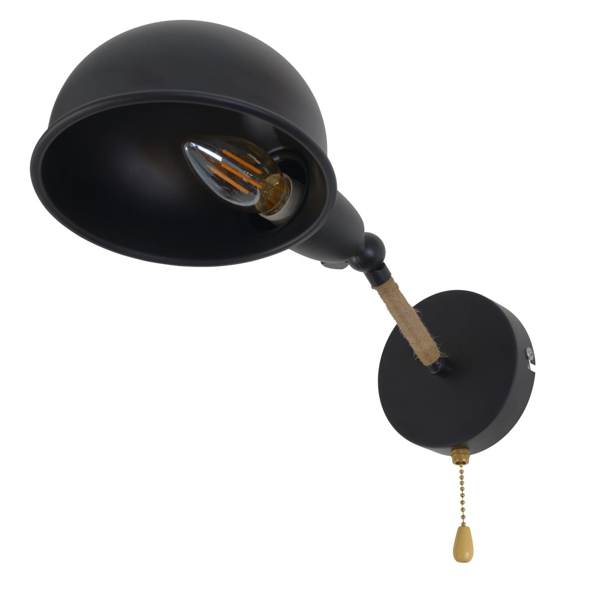 Бра Brille BL-593W/1 E14 BK (29-147)