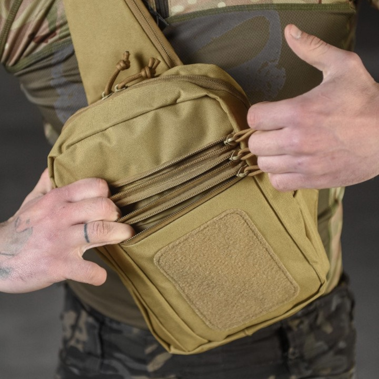 Сумка-кобура наплечная ToberBag Койот (2643) - фото 3 Сумка-кобура наплечная ToberBag Койот (2643) - фото 3