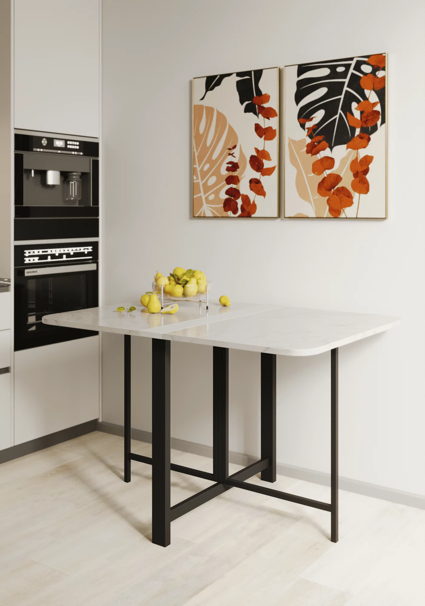 Стол раскладной обеденный Mramor Мрамор (mra_002)