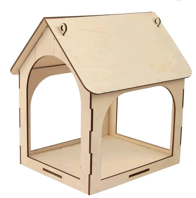 Заготовка для декупажа ROSA TALENT Кормушка для птиц 2 26х20х26,5 см