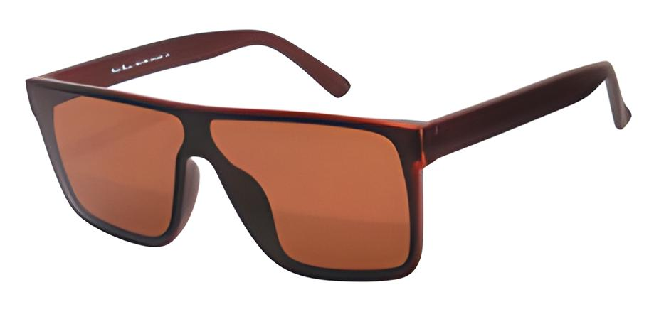 Окуляри-маска сонцезахисні Коричневий (А - 152)