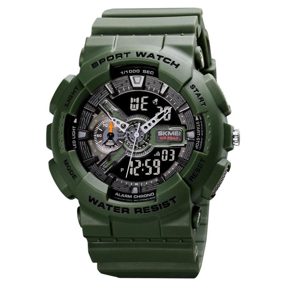 Наручные часы мужские Skmei 1688AG Army Green (29079580)