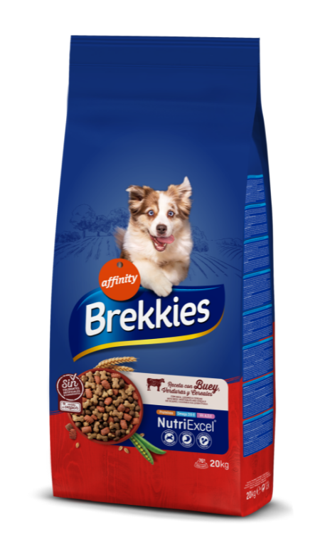 Корм для собак сухой Brekkies Excel Dog Beef 20 кг