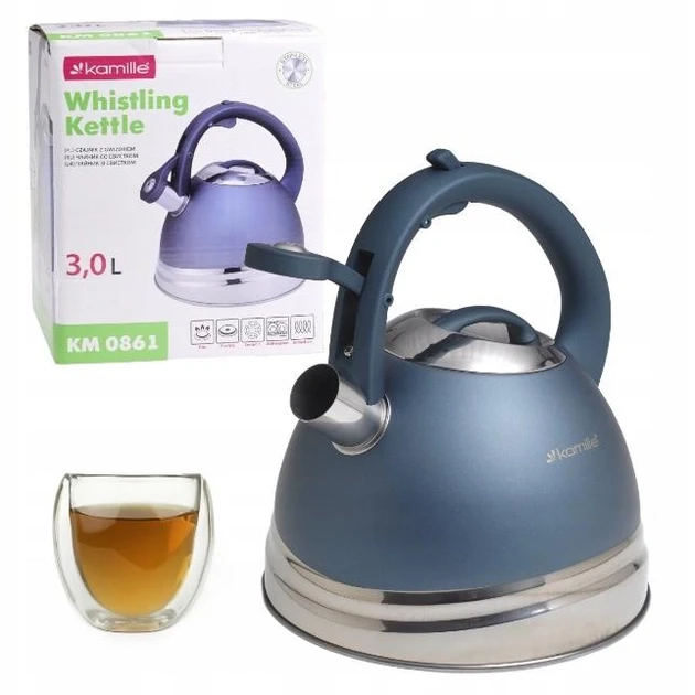 Чайник Kamille 3 л (KM-0861) - фото 2 Чайник Kamille 3 л (KM-0861) - фото 2