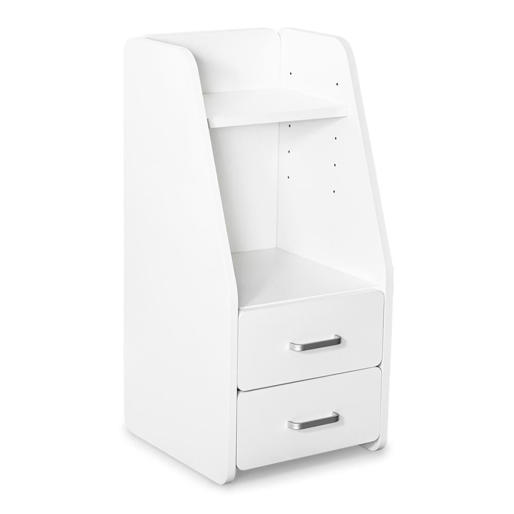 Тумбочка Mealux BD-C12 с надстройкой White (BD-C12 W)