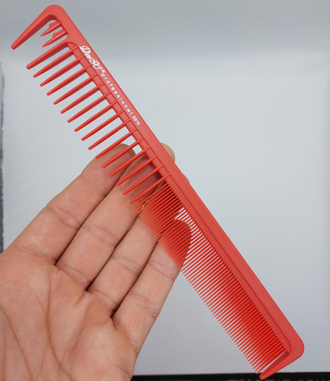 Гребінець карбон ДенІС professional 8916 Red (1453070593) - фото 8