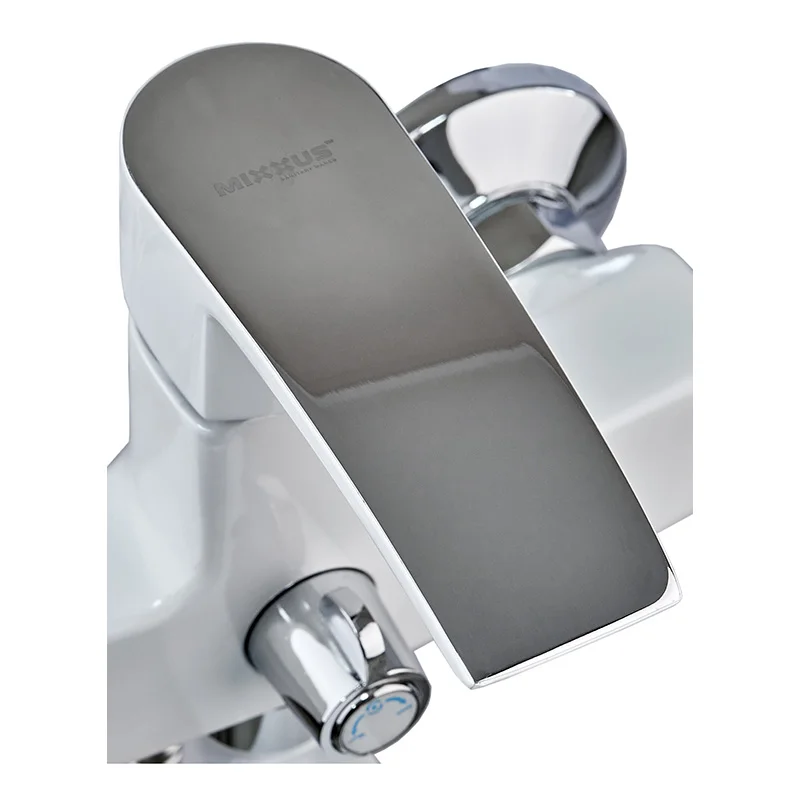 Смеситель для ванной MIXXUS MAGNUM 006 EURO White/Chrome Смеситель для ванной MIXXUS MAGNUM 006 EURO White/Chrome