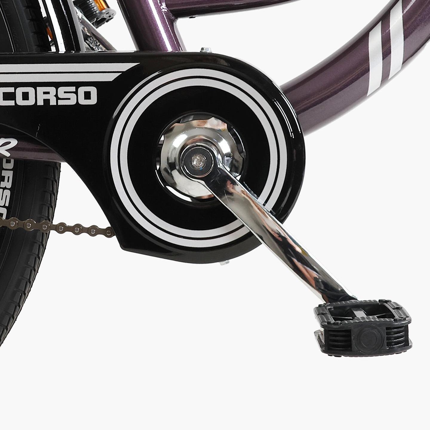 Велосипед міський Corso Insider з багажником рама 16,5"/26 " Чорний - фото 4 Велосипед міський Corso Insider з багажником рама 16,5"/26 " Чорний - фото 4