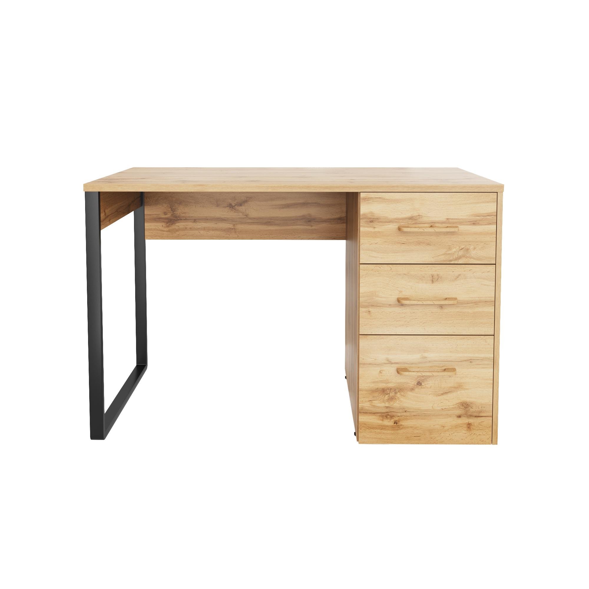 Стіл письмовий Loft-5 1200х598х750 мм Дуб Аппалачі (Арт.218)