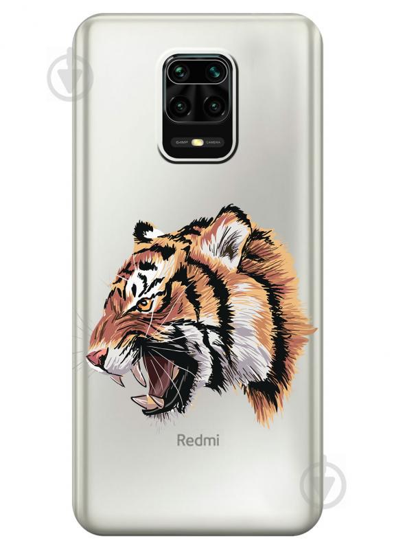 Силиконовый чехол iSwag для Xiaomi Redmi Note 9s Тигр (KS2588) Силиконовый чехол iSwag для Xiaomi Redmi Note 9s Тигр (KS2588)