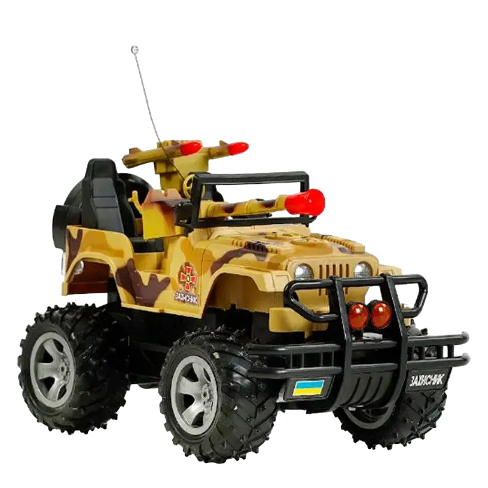 Джип на радиоуправлении Mechanized Brigade световые эффекты/пульт Sand (112734)